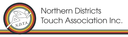 Northern Districts Touch Association logo